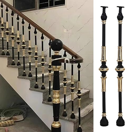 Rambarde escalier inox V2A noir haut de gamme résistante intempéries 60cm - 2