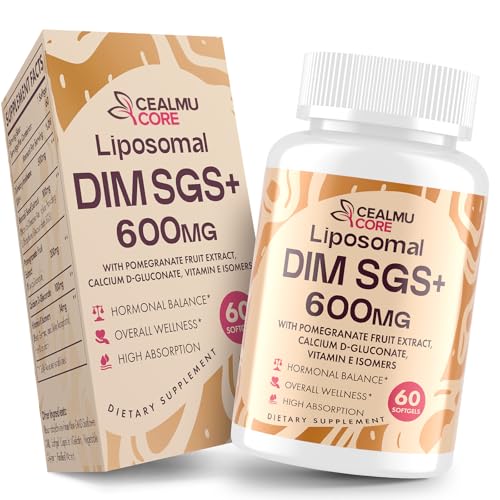 CEALMU CORE Liposomal DIM SGS Supplement 1 Pack- Estrogen Supplements