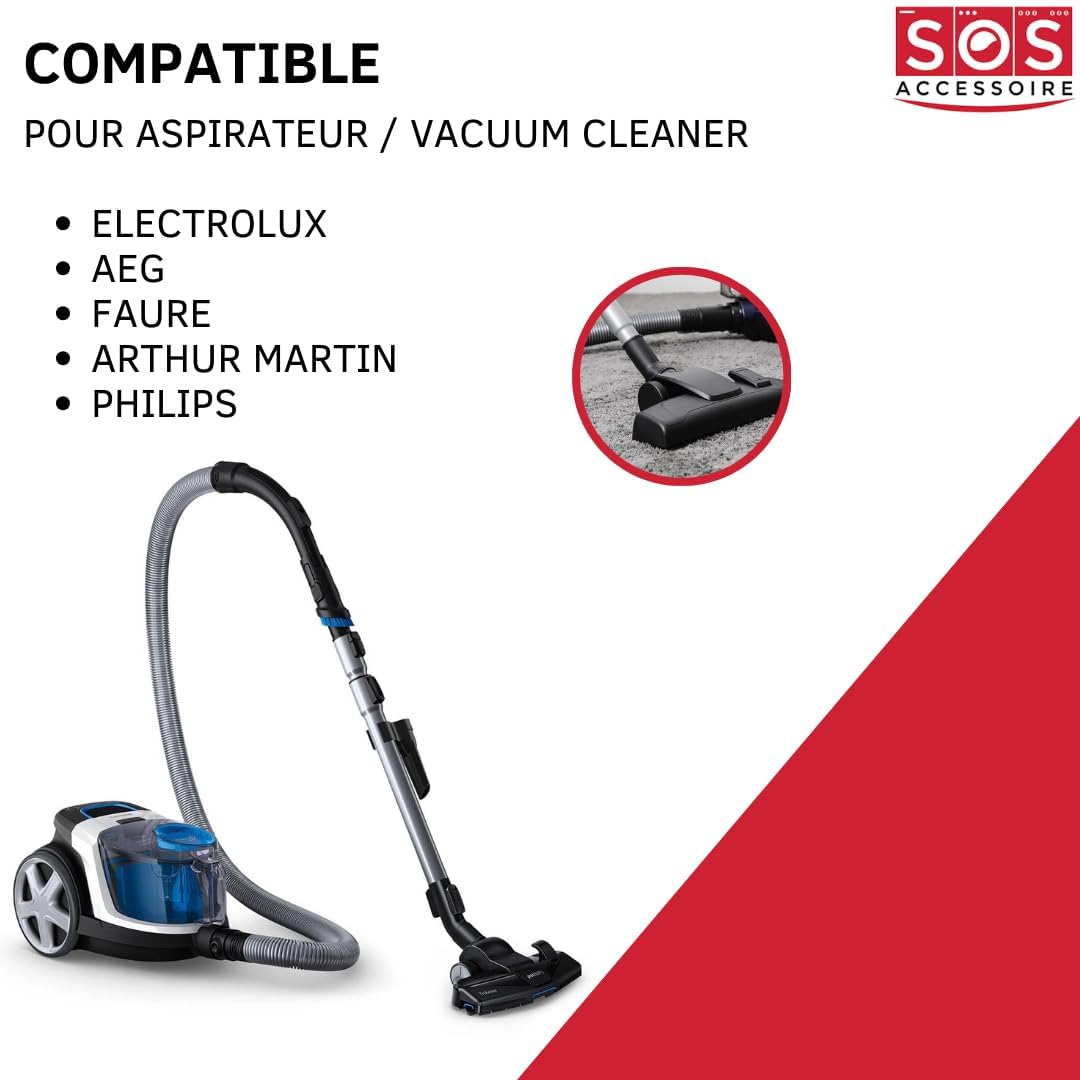 SOS Accessoire Lot de 8 boîtes de 4 sacs TYPE S-BAG pour Aspirateur ELECTROLUX 9001684589
