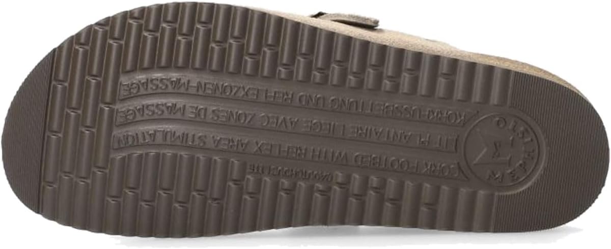 Mephisto Womens Halina Suede Warm Grey Sandals 10 US - Image 2