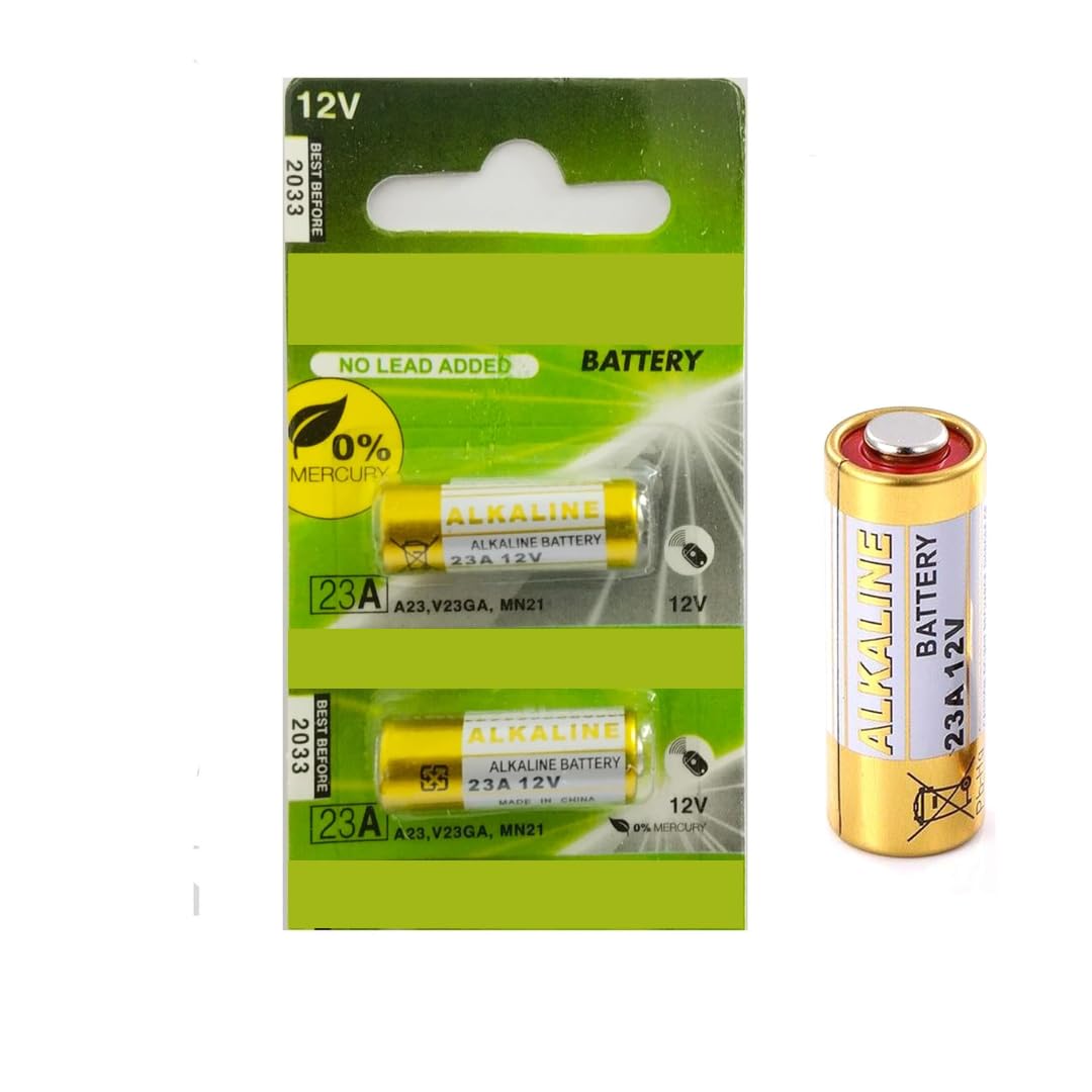 A23 Battery 23A | 12V Alkaline Batterie | MN21 LRV08 GP 23AE A23 21/23 23A 23A s-Pack of 5-image-26