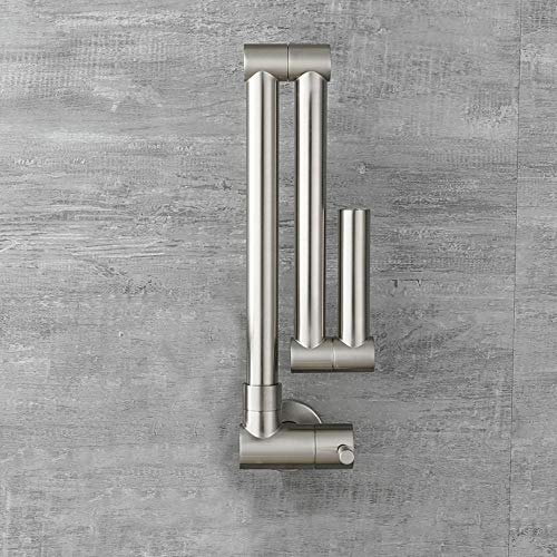 Robinet mural eau froide extensible et orientable pour cuisine - 4