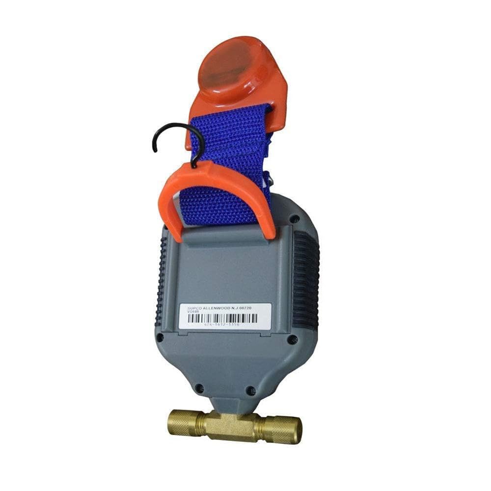 Vuotometro/Micronometro digitale portatile (intervallo: da 0 a 19.000 micron) Elevata precisione di Supco VG64 per sistemi di refrigerazione, test di compressori, pompe per vuoto