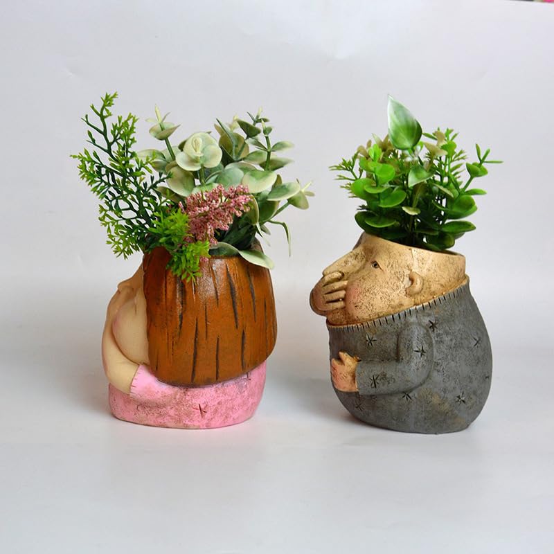 Figura Decorativa Rosa para Baño de Resina 6.3 in miniatura 4