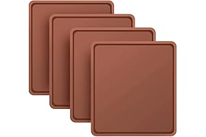 4 PCS Silicone Dehydrator Mats with Edge Compatible with Cosori CP267-FD