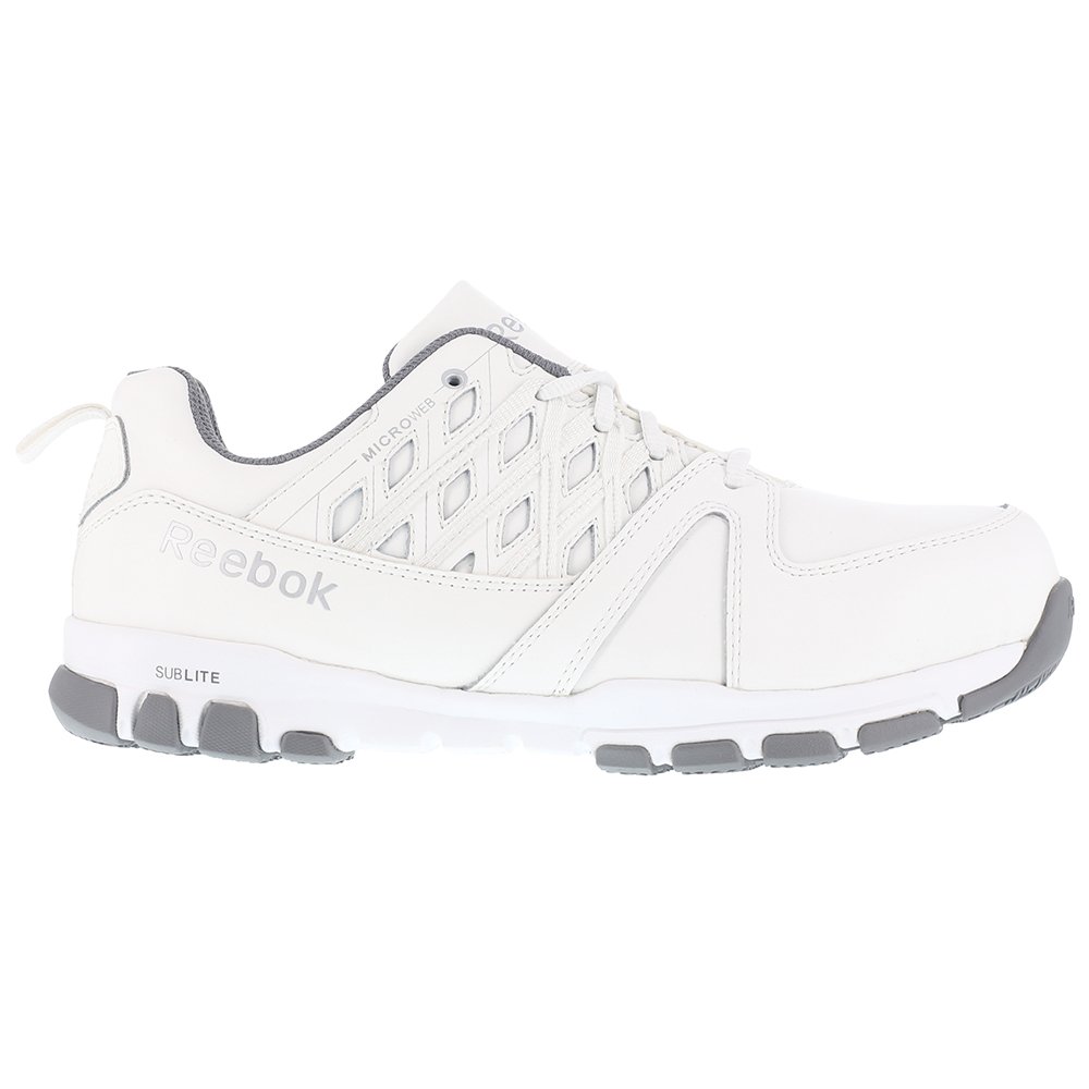 Reebok Damskie buty Oxford Rb434 Sublite Cushion Work Safety Toe Athletic Steel Oxford