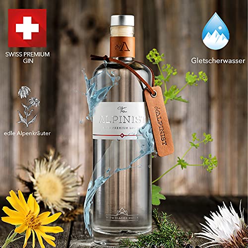 The Alpinist Swiss Premium Dry Gin mit frischen Bergkräutern & Schweizer Gletscherwasser I feine Zitrus- & Wacholdernote… – Bild 6