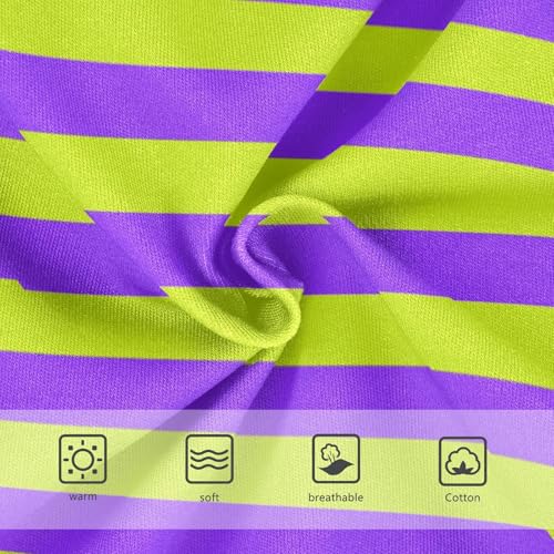 Green Purple Stripe Toddler Girls's Underwear 2T3