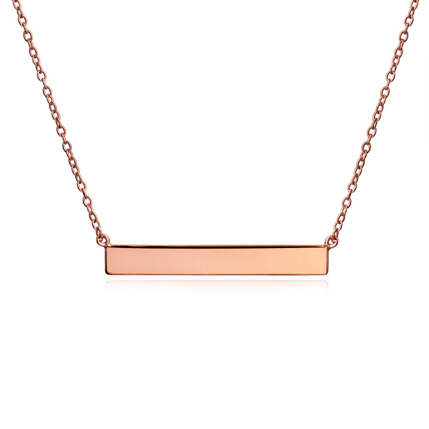 Buy Thin Name Plate Engravable Sideways 