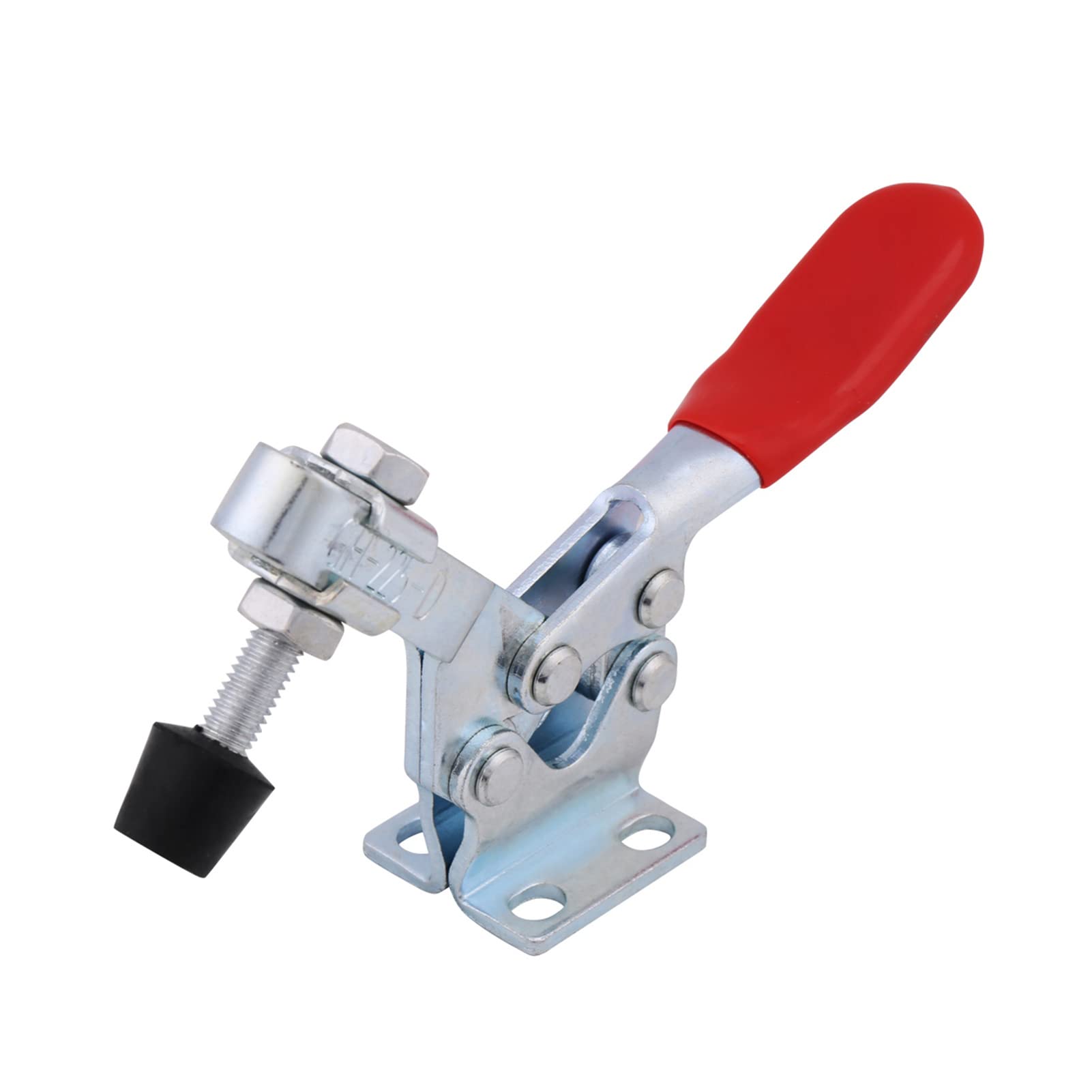 Zapięcie zaciskowe, 5 sztuk, szybkomocujące, małe napinacze do kolan, regulowane, udźwig zatrzasku 227 kg, 500 lbs Toggle Clamp Heavy Duty, uchwyt