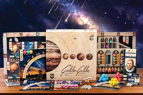 Capstone Games Galileo Galilei Strategy Board Game miniatura 2