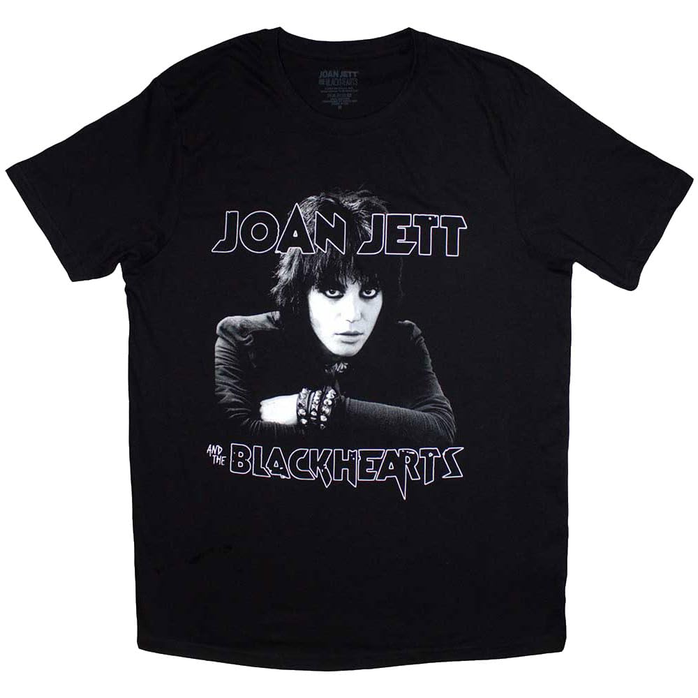 Rock Off officially licensed products Joan Jett and The Blackhearts Photo T Shirt S