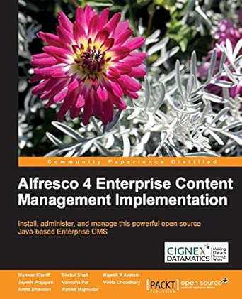 Alfresco 4 Enterprise Content Management Implementation book cover
