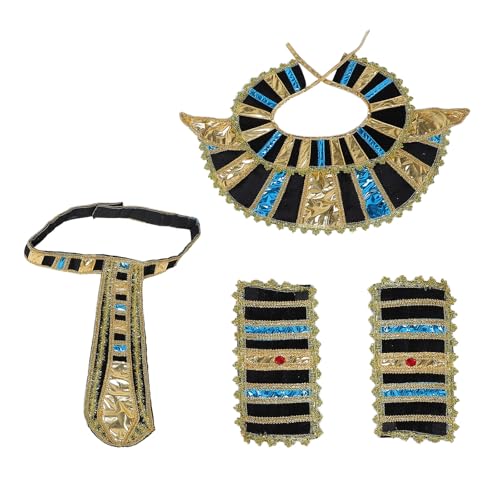 Accessoires Égyptiens Chapeau Doré Évitez les Déguisements Lourds