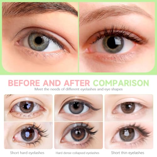 Image of MAYCREATE 3Pcs Eyelash Curler Set, Quick Curl Eyelash Curlers for Hard Lashes, Mini Eye Lash Curler for Corner Lashes, Long Lasting Lift for Small Inner and Outer Eyelashes, Defines & Shapes Effortlessly