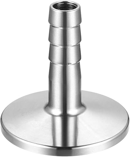 uxcell Adaptador de manguera de abrazadera Brida de 1.575 pulgadas a accesorio de lengüeta de manguera de 38 pulgadas