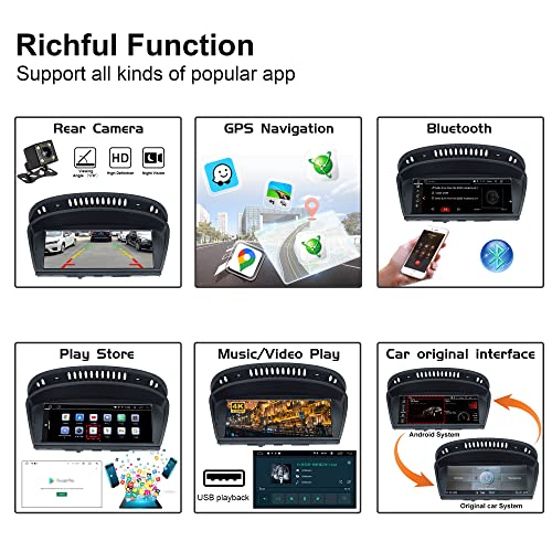 Android Autoradio per BMW Serie 3/5 E90 E60