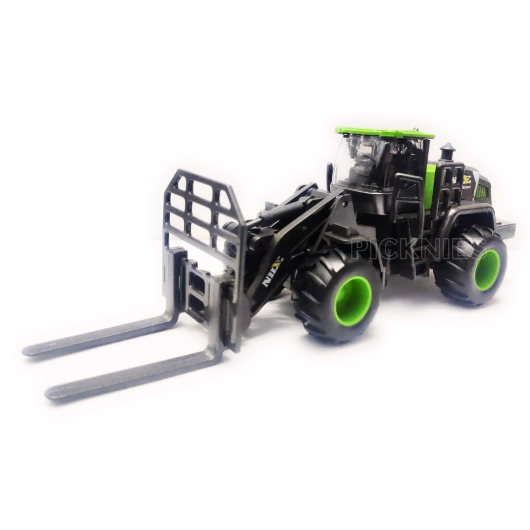 PICKNIES Die Cast Alloy Forklift Toy for Kids, Construction Vehicle Truck | Strong Simulation Model | Metal Toys| Friction Powered | 2 to 14 Years (Forklift - Metal) (B0CMQNLWVC) Amazon Price History, Amazon Price Tracker