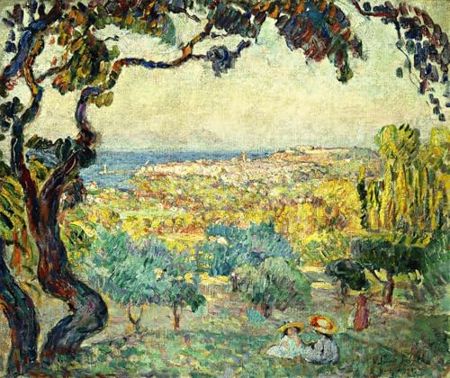 Tableau impressions d'art Henri Lebasque pour habiller un mur vide avec élégance 60x90cm