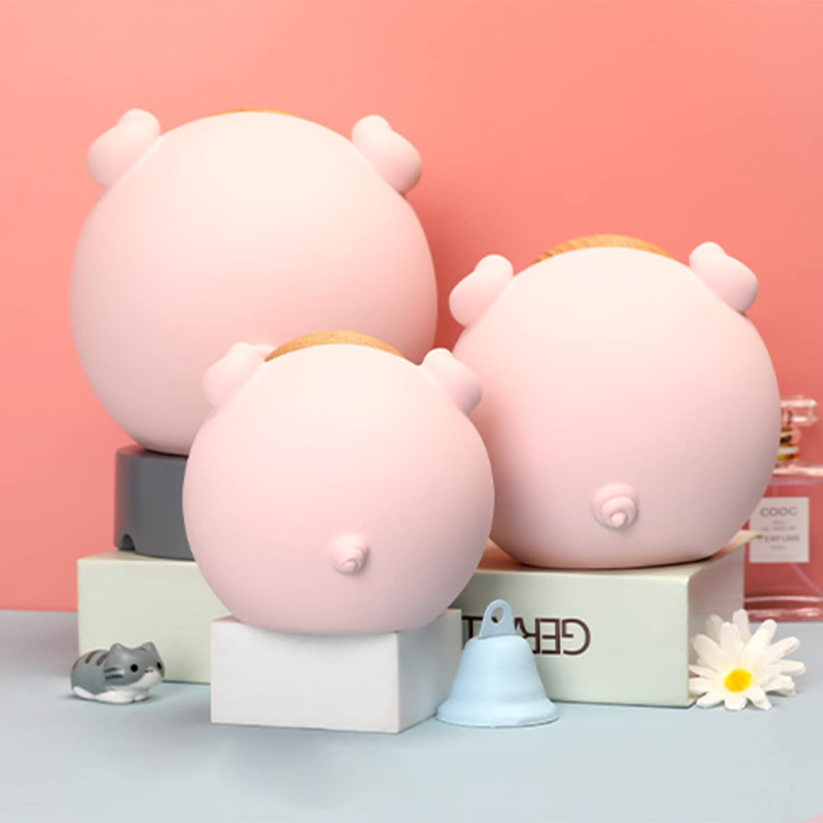 Amazon.co.jp: SAKUSHO貯金箱 貯金玩具 豚 ぶた バンクコイン かわいい 