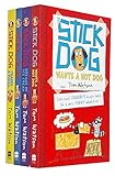 Stick Dog Series Tom Watson Collection 4 Books Set (Stick Dog, Stick Dog Wants a Hot Dog, Stick Dog Chases a Pizza, Stick Dog Dreams of Ice Cream)