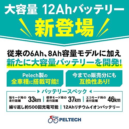 PELTECH(ペルテック) 折りたたみ電動アシスト自転車 20インチ シマノ外装6段変速 TDN-208L の商品画像 2