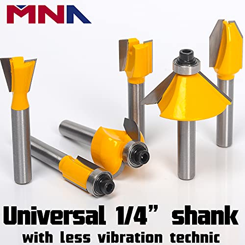 Buying Guide HILTEX 10108 Tungsten Carbide Router Bit Set, Woodworking To...