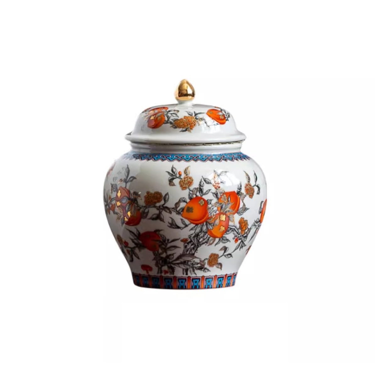 Boîtes à thé en céramique légère et Luxueuse, boîtes scellées Chinoises, Coffrets à thé Kung Fu, boîtes de Rangement pour Salle de thé
