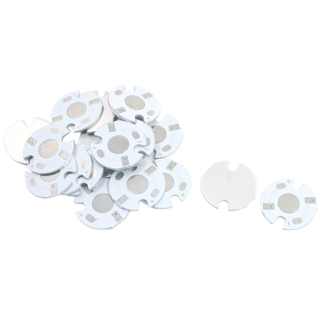 20 PCB Alluminio Per LED 140mm X 16mm - 6 LED In Serie (1W, 3W, 5W)