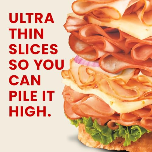 Hillshire Farm Ultra Thin Sliced Deli Meat, Oven Roasted Turkey Breast and Honey Ham, 16 oz - Image 7