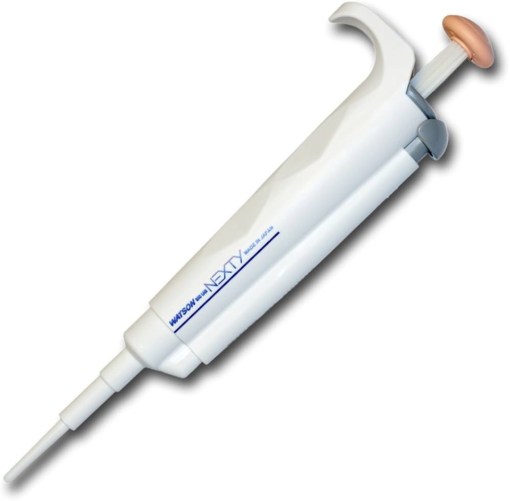 Watson Bio Lab NT-F20 NEXTY Single Channel Pipettor, Fixed-Volume, 20 µL, Plastic