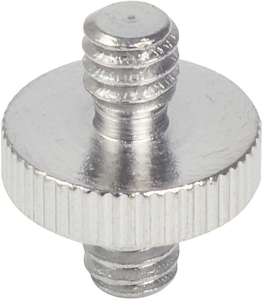 Amazon Mengs 10個 D16mm X H20mm 1 4 への1 4 雄ネジステンレスネジアダプタ 三脚 一脚 クイックリリースプレート カメラ適用します 三脚 一脚アクセサリ 通販