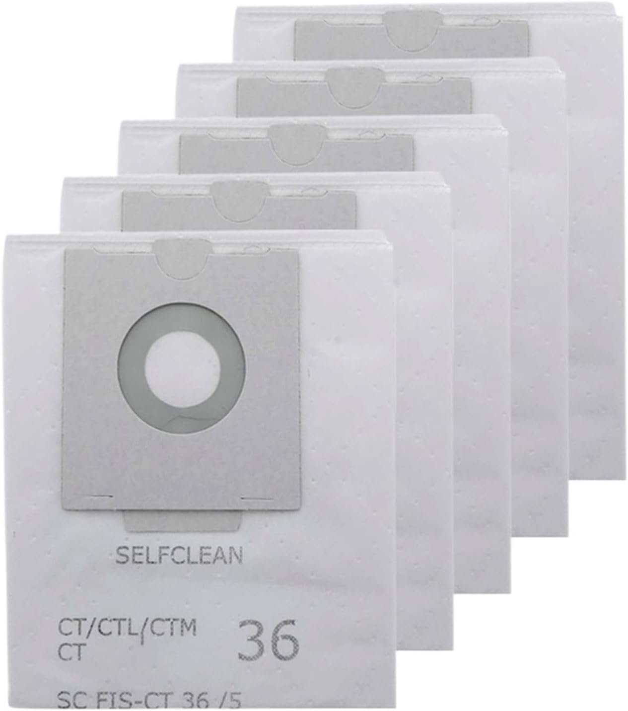 AD-5PCS 掃除機用ダストフィルターバッグ アクセサリー Festool CT36E 掃除機対応