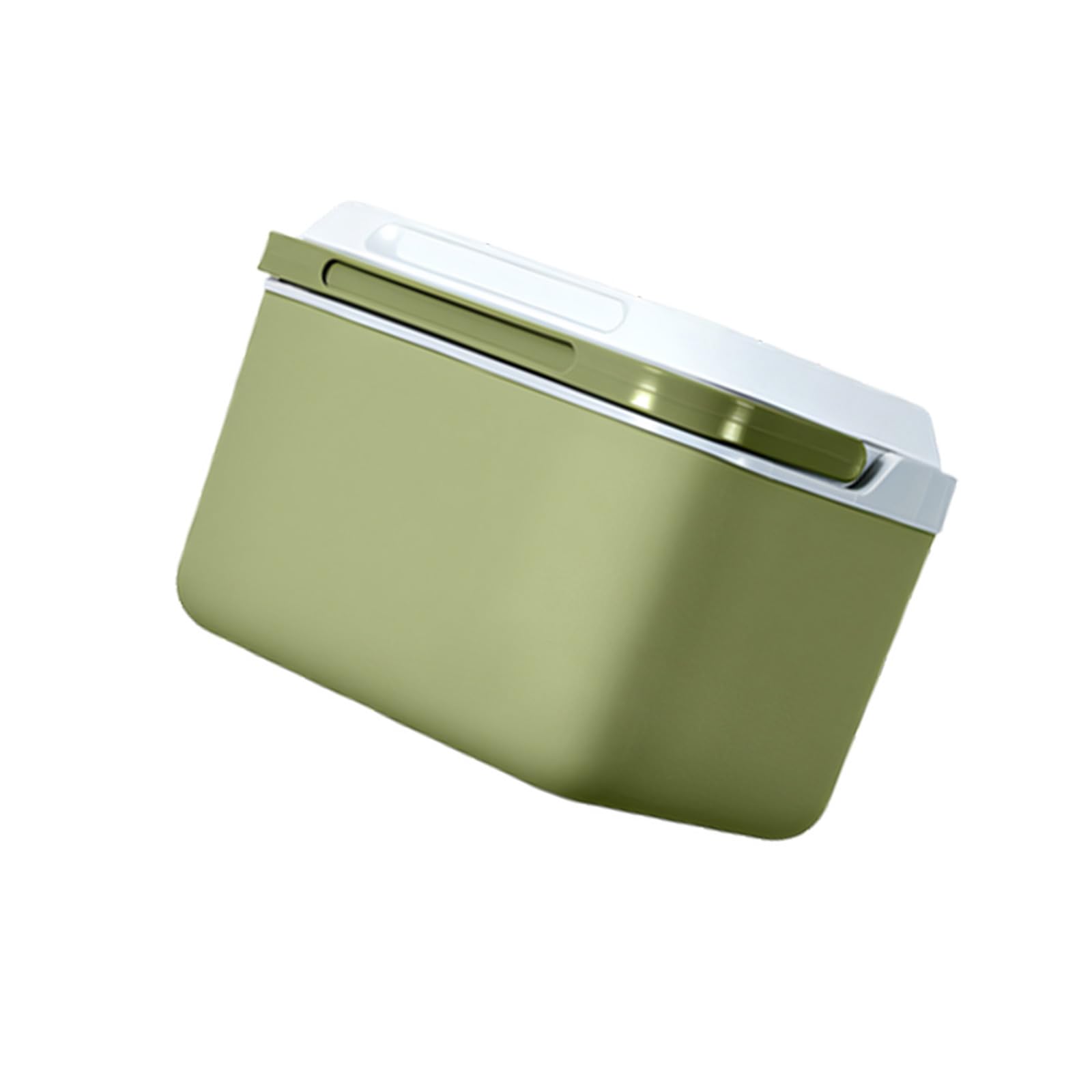 Caja de gestión térmica portátil de 6 L para camping, excursiones, pesca, playa, viajes, con mango ergonómico y construcción de polipropileno fuerte, refrigerador permanente para camping