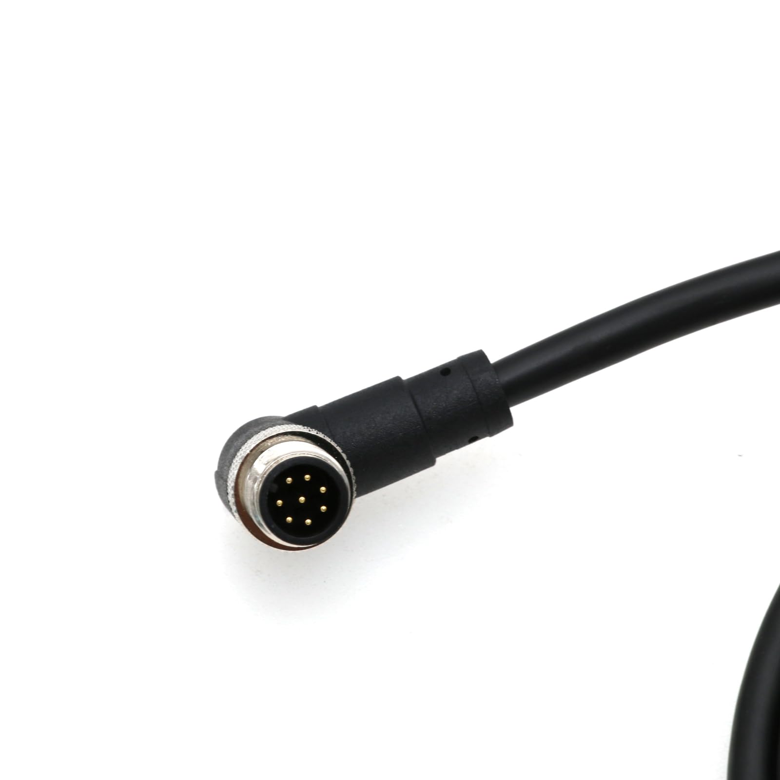 M12 A-Code 8-poliger 90-Grad-Winkel, männlicher Stellantrieb, Sensorkabel für industrielle Kamera-Geräte, Netzwerk-IO-Link, Profibus-Automatisierung, 3 m