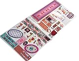 Toy Restore Replacement Stickers Fits Loving Family Doll House 74649 Pink Roof