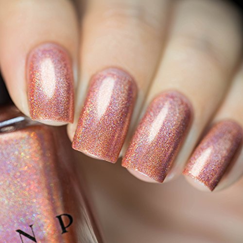 Image of ILNP Grace - Golden Peach Ultra Holographic Nail Polish
