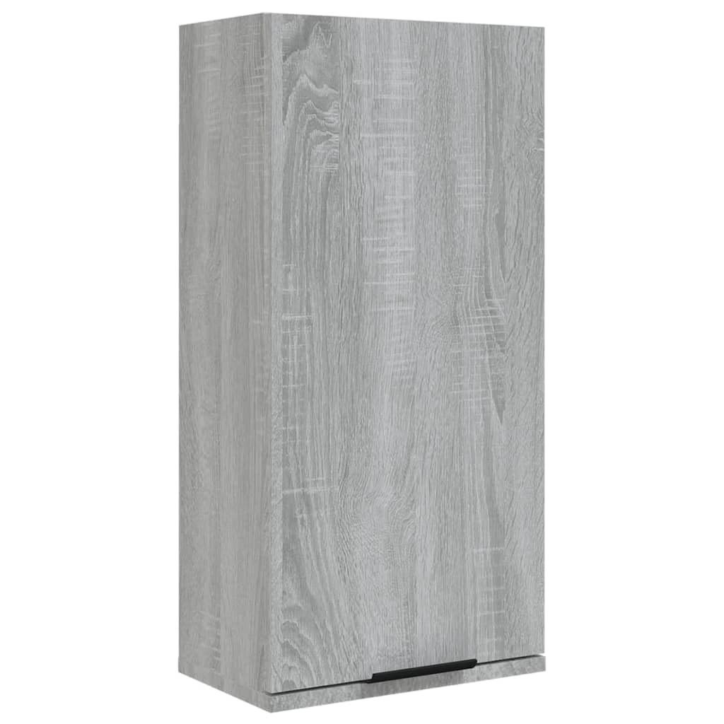 vidaXL Wall-mounted Bathroom Cabinet Grey Sonoma 32x20x67 cm — image 1