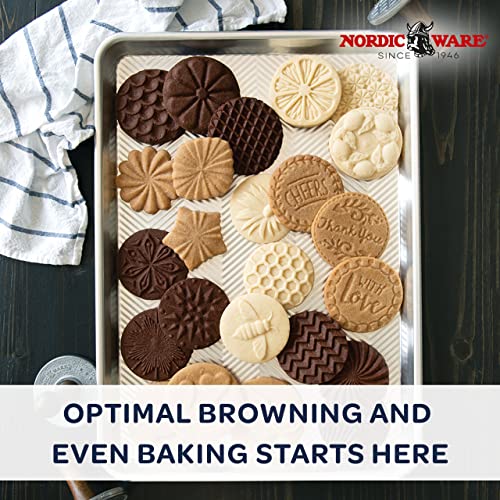 Nordic Ware Prisma Halbblech, metallisch
