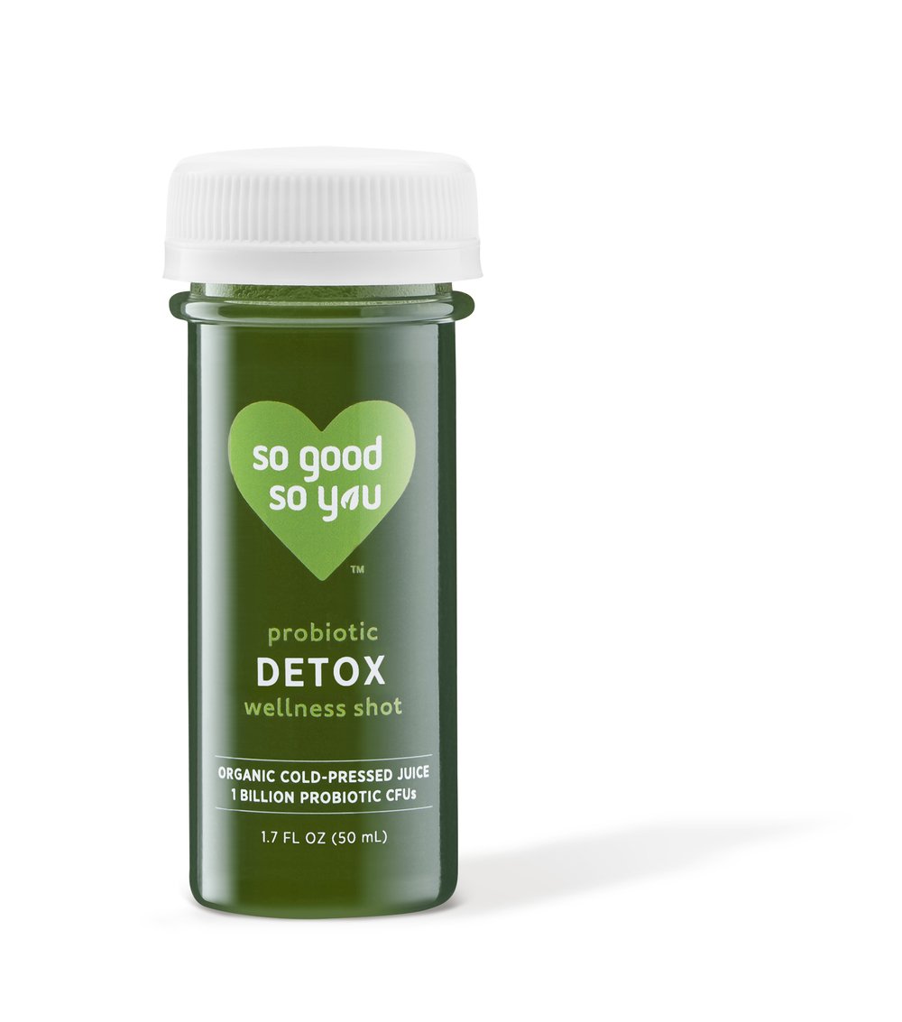 So Good So You Organic Cold Pressed - Probiotic Wellness Shots: Immunity - Immune Support, Organic Ginger, Digestive Support 1.7 fl oz. (18 Count)