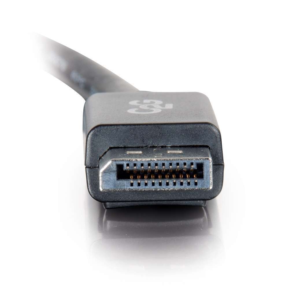 C2G Cable adaptador DisplayPort macho a DVI-D Single Link macho de 2 m, negro - Adaptadores de cable de vídeo (negro, 2 m, DisplayPort, DVI-D, 1920 x 1200 Pixeles, Negro, Macho/Macho)