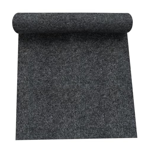 Tapis de sol de garage gris foncé pour stationnement auto moto