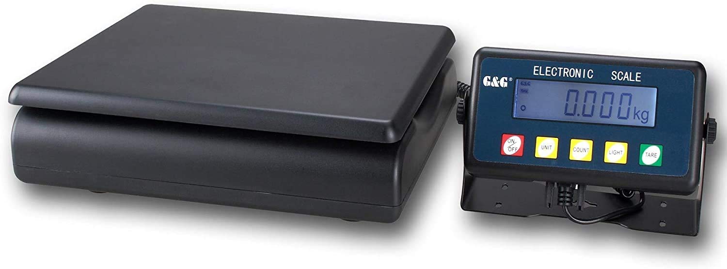 G&G PSE30kg/1g -60Kg/2g Paketwaage PlattformWaage Digitalwaage Industriewaage Tischwaage (30kg/1g-60kg/2g)