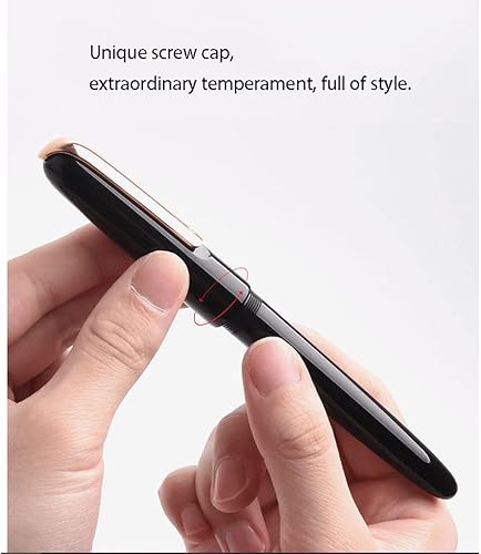 Miniatura 2 de Pluma estilográfica para escribir en oro de 14 quilates, impresionante bolígrafo de lujo, herramienta de escritura clásica, el mejor regalo, oficina