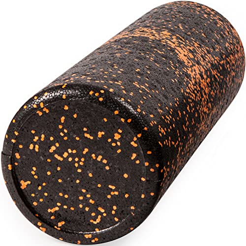 JFIT 18-Inch Speckled Orange Foam Roller