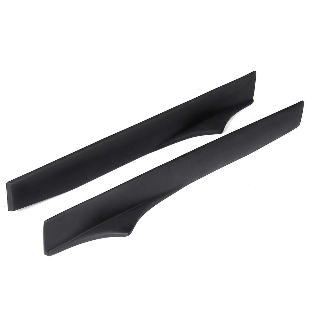 RanDal 2 sztuki 88 cm uniwersalny rozgałęźnik do progu bocznego Winglet Wings Canard dyfuzor