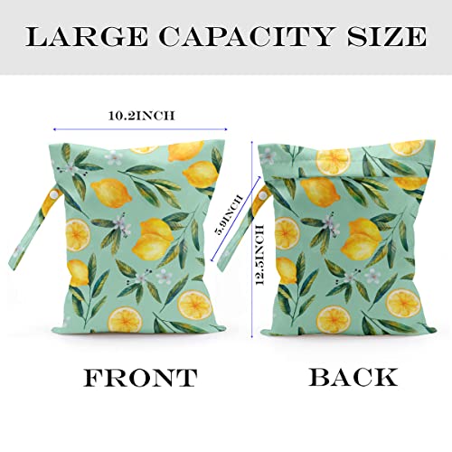 Zcyxuuw 2 Pcs Wet Bag, Wet Dry Bag, Wet Bag For Swimsuit, Travel, Beach, Pool, Diapers, Dirty Yoga Gym Clothes, Toiletries, Makeup Bag, Rainbow Heart Decor For Women S Birthday Tie Dye Pattern. #TOP2