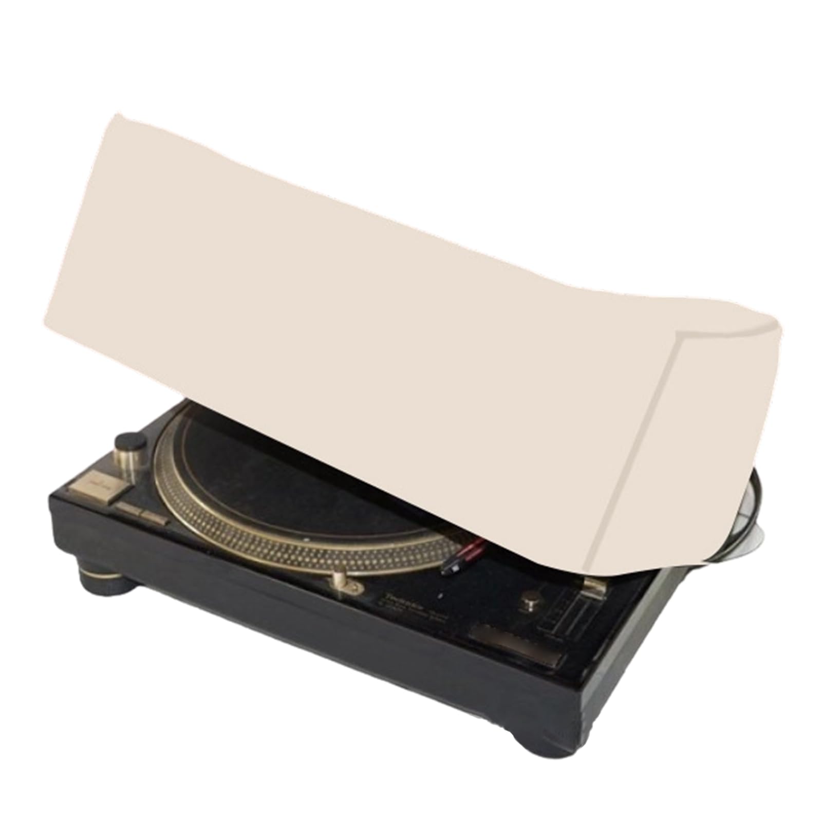 Lerpwige Ventilated Waterproof Cover for Turntables Speakers Lotuses Effect Technology for Quick Drying UVs Protections and Enhances Airflows Waterproof Turntables Speakers Cover