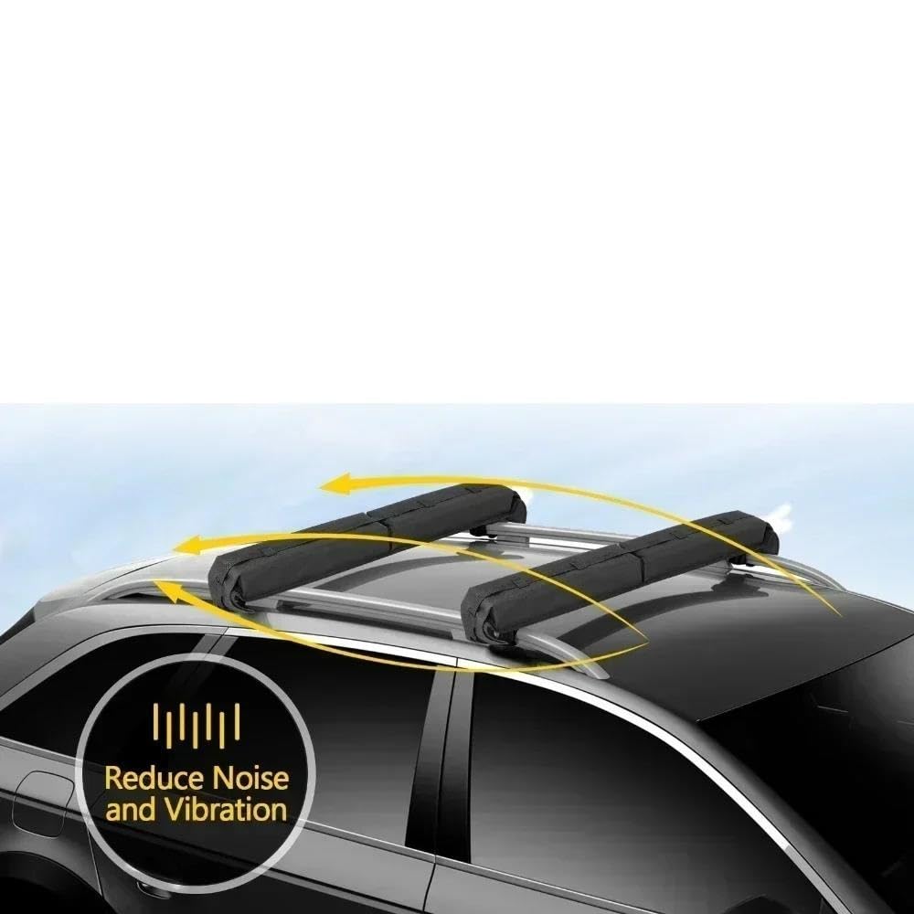 Universal-Dach-Softrack-Pads Für Kajak/Sup/Paddleboard/Kanu/Snowboard/Windsurfen Auto-Surfbrett-Gepäckträger Gepäckhalter