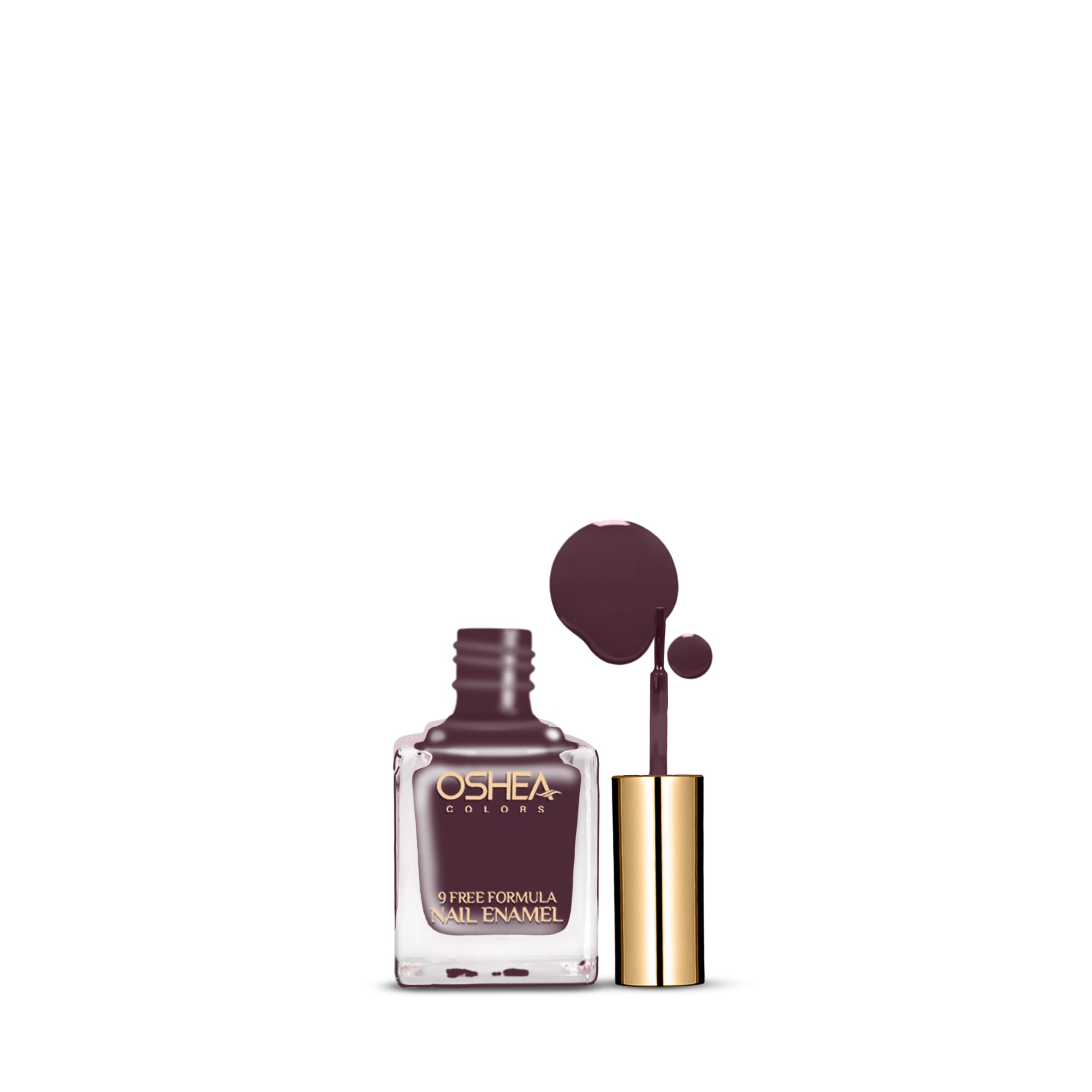 Oshea Herbals - Matte Nail Enamel 01 Berry Dark Pack Of 1, 10 ml-image-32